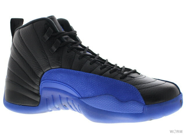 【US10.5】 AIR JORDAN 12 RETRO BLACK GAME ROYAL 130690-014 【DS】