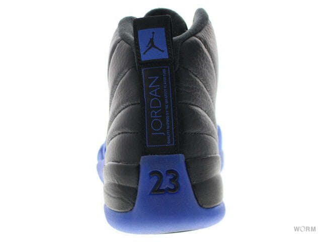 【US10.5】 AIR JORDAN 12 RETRO BLACK GAME ROYAL 130690-014 【DS】
