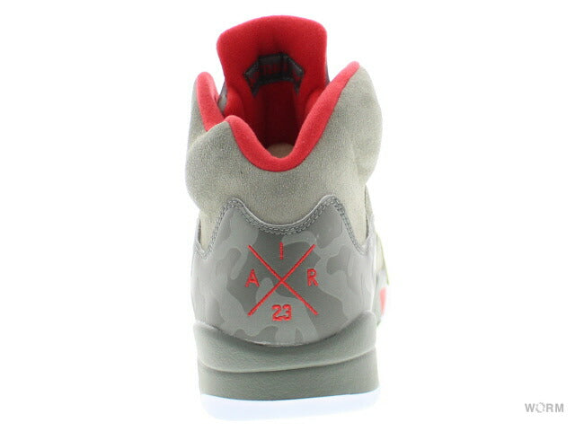 【US9.5】 AIR JORDAN 5 RETRO P51 CAMO 136027-051 【DS】