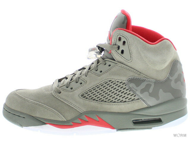 【US11】 AIR JORDAN 5 RETRO P51 CAMO 136027-051 【DS】