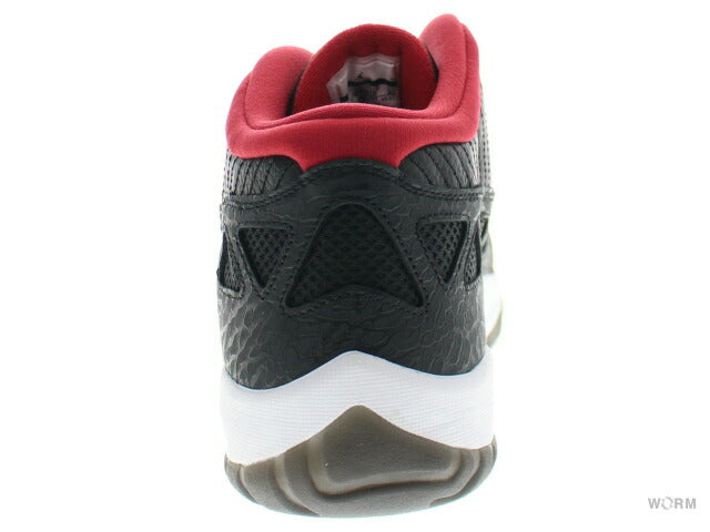 【US9.5】 AIR JORDAN 11 RETRO LOW BLACK VARSITY RED 2011 306008-001 【DS】