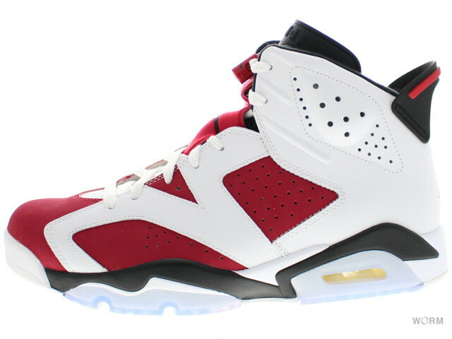 【US9】 AIR JORDAN 6 RETRO CARMINE 384664-160 【DS】