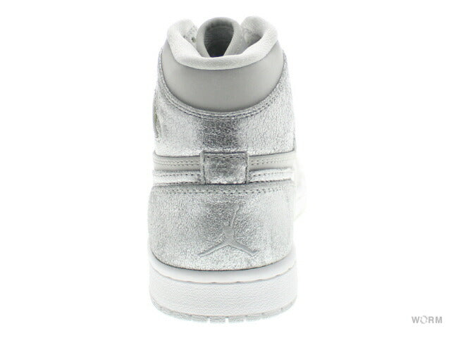 【US10.5】 AIR JORDAN 1 RETRO HI SILVER SILVER ANNIVERSARY 396009-001 【DS】-WORM TOKYO-WORM TOKYO WEB STORE-100% Authentic Sneakers