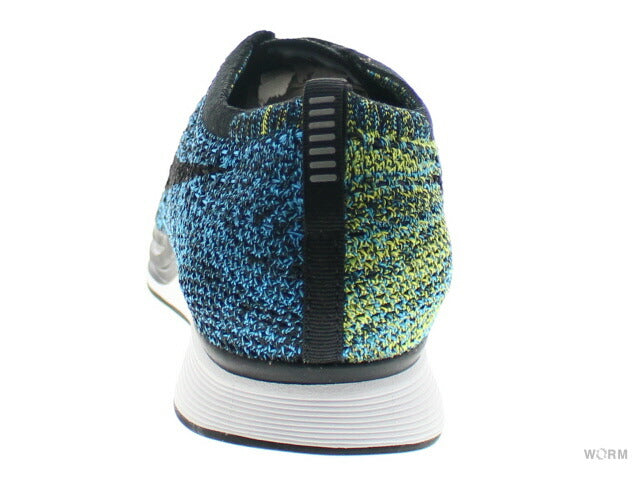 【US11.5】 NIKE FLYKNIT RACER “BLUE GLOW YELLOW STRIKE” 526628-405 【DS】-WORM TOKYO-WORM TOKYO WEB STORE-100% Authentic Sneakers