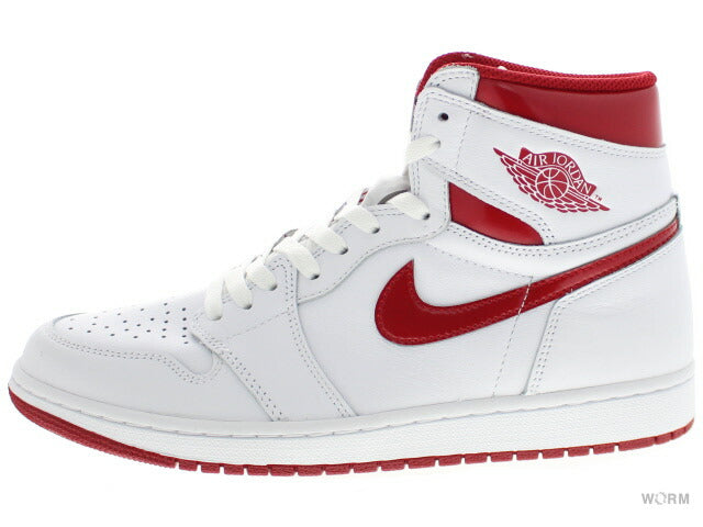 【US10.5】 AIR JORDAN 1 RETRO HIGH OG METALLIC RED 555088-103 【DS】