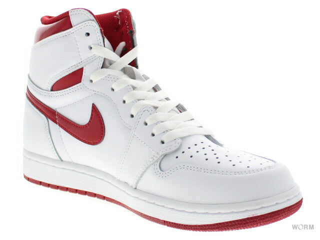 【US10.5】 AIR JORDAN 1 RETRO HIGH OG METALLIC RED 555088-103 【DS】