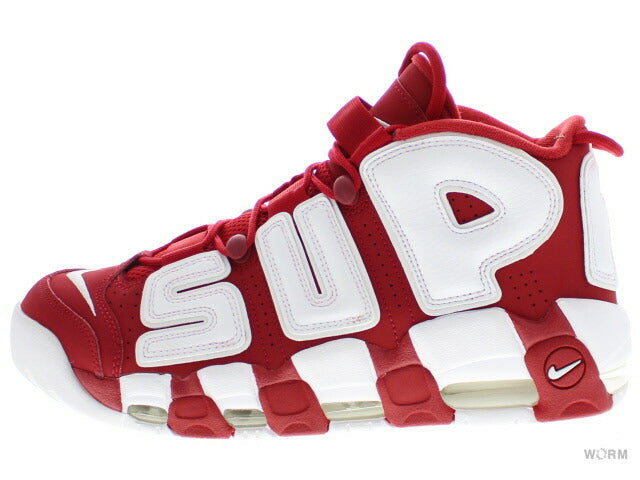 【US12】 NIKE AIR MORE UPTEMPO SUPREME SUPTEMPO RED 902290-600 【DS】
