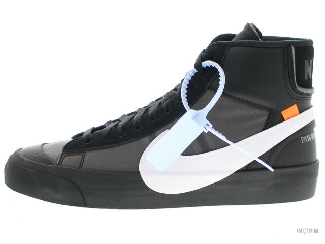 【US9】 NIKE THE 10:BLAZER MID OFF-WHITE GRIM REAPER AA3832-001 【DS】-WORM OSAKA-WORM TOKYO WEB STORE-100% Authentic Sneakers