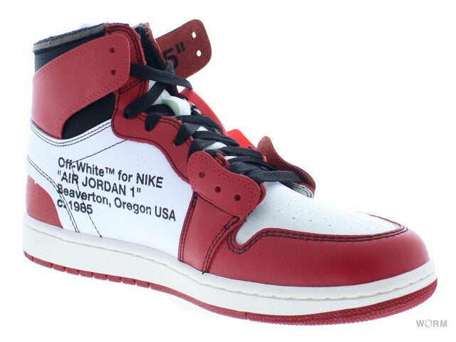 【US9】 THE 10 : AIR JORDAN 1 OFF-WHITE AA3834-101 【DS】-WORM TOKYO-WORM TOKYO WEB STORE-100% Authentic Sneakers