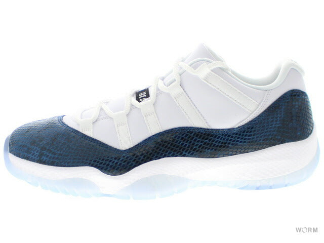 【US10】 AIR JORDAN 11 RETRO LOW LE SNAKE SKIN CD6846-102 【DS】