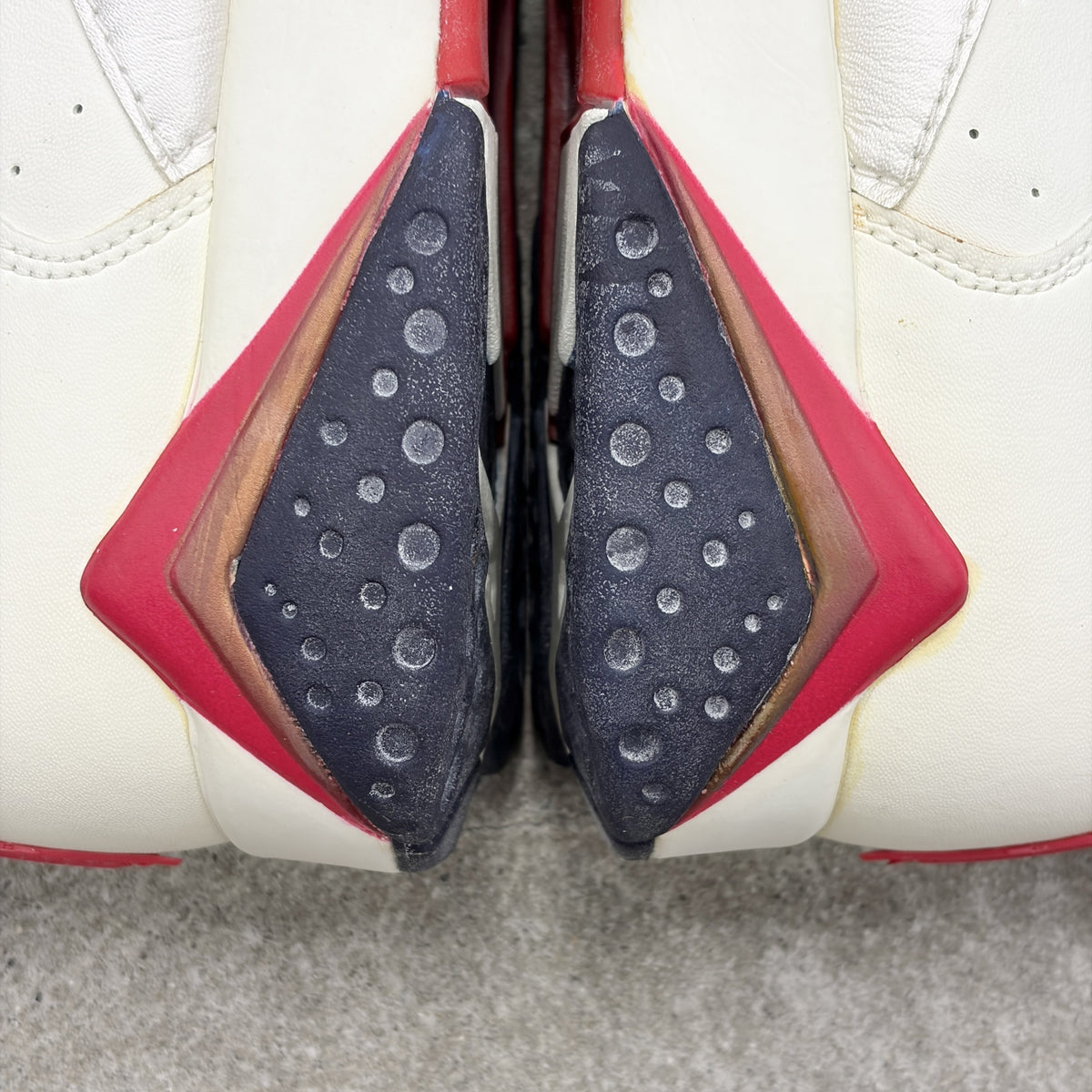 【US8】 AIR JORDAN 7 OG 1992 BARCELONA OLYMPIC 130157-110 【DS】