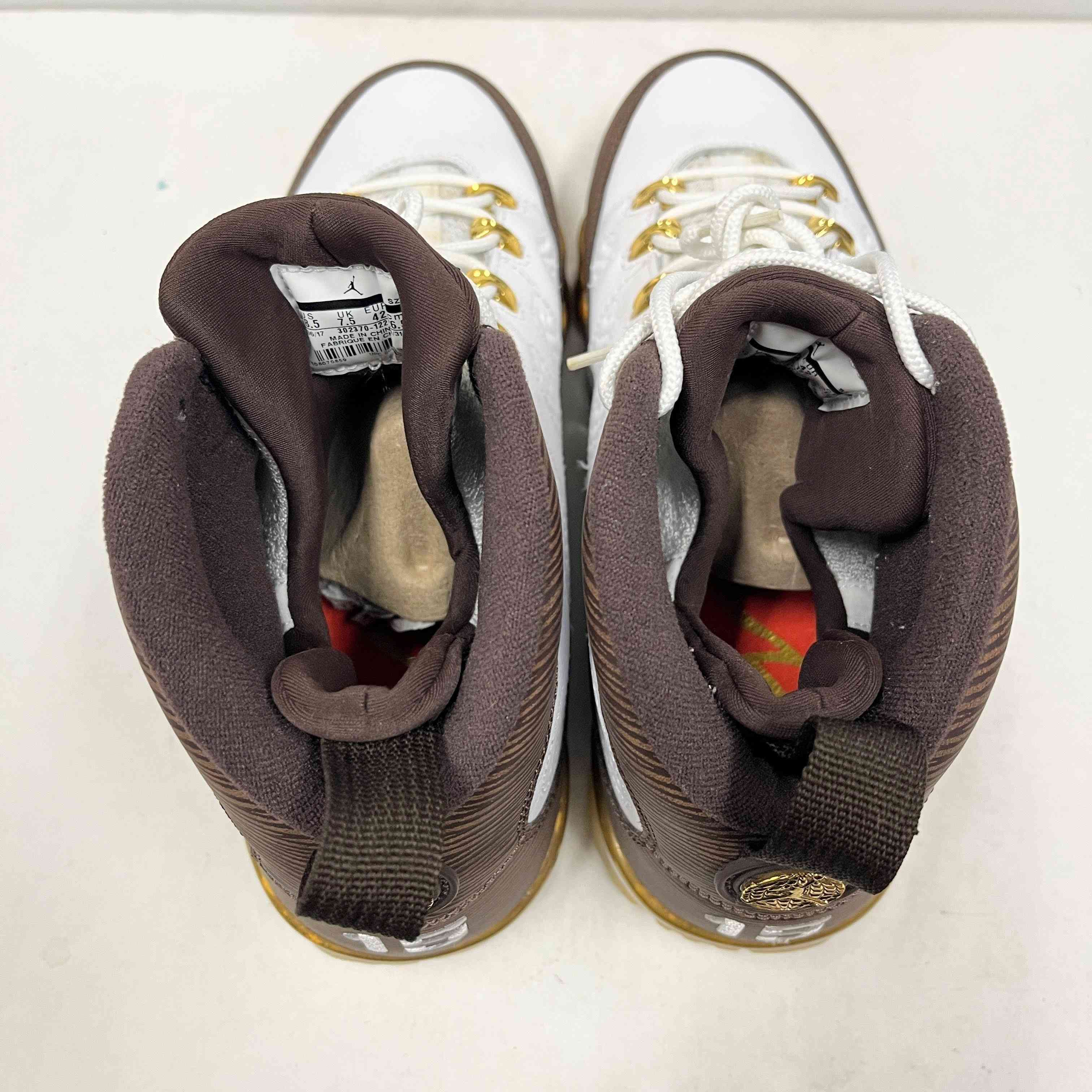【US8.5】 AIR JORDAN 9 RETRO MOP MELO 302370-122 【USED】