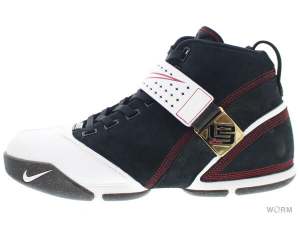 【US10.5】 NIKE ZOOM LEBRON V Crimson Black 317253-011 【DS】