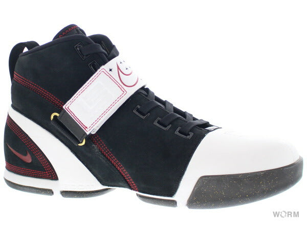 【US10.5】 NIKE ZOOM LEBRON V Crimson Black 317253-011 【DS】