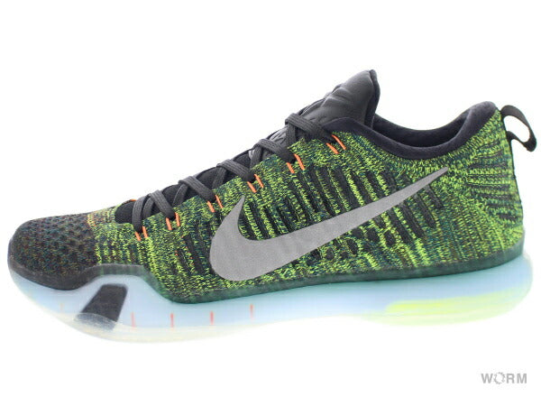 【US8.5】 NIKE KOBE 10 ELITE LOW PRM HTM Racecar 805937-901 【DS】