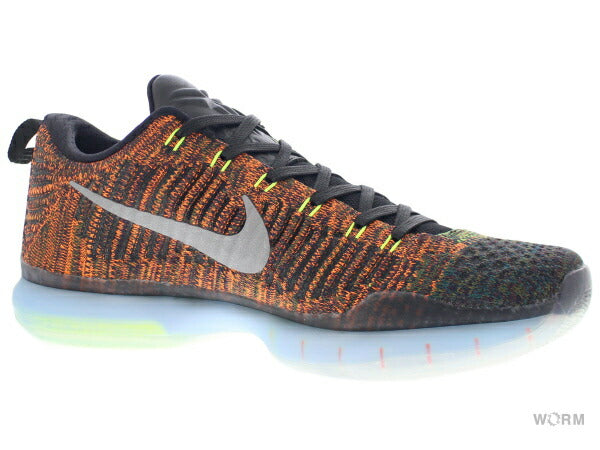 【US8.5】 NIKE KOBE 10 ELITE LOW PRM HTM Racecar 805937-901 【DS】