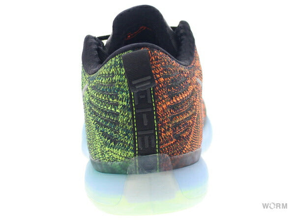 【US8.5】 NIKE KOBE 10 ELITE LOW PRM HTM Racecar 805937-901 【DS】