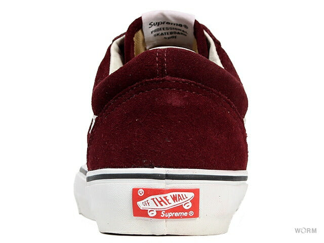 【US9】 VANS OLD SKOOL 92 REISSUE SUPREME VN-0R5M7EF 【DS】