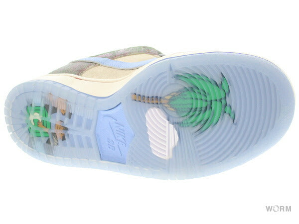 【US8】 NIKE SB DUNK LOW PRO QS CRENSHAW SKATE CLUB FN4193-100 【DS】