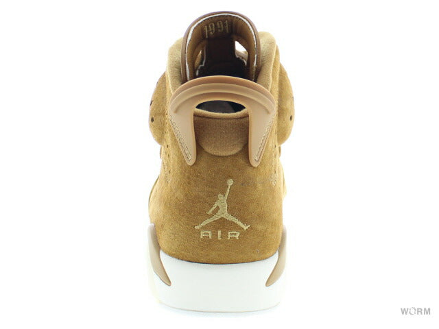 【US9】 AIR JORDAN 6 RETRO WHEAT 384664-705 【DS】
