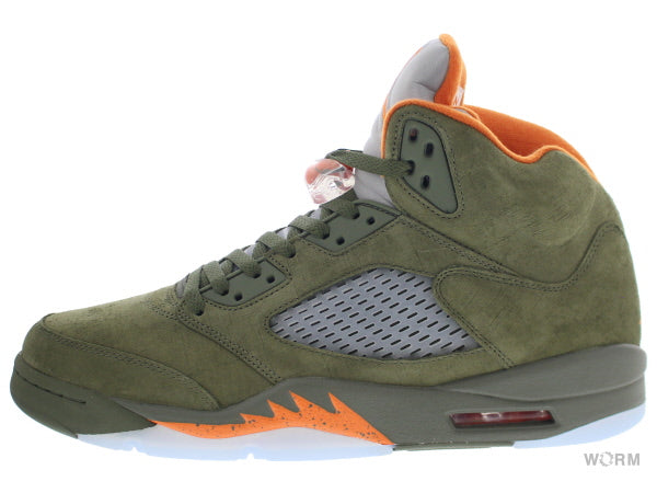 【US12】AIR JORDAN 5 RETRO OLIVE 2024 DD0587-308 【DS】