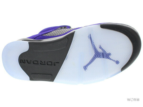 【US10】 AIR JORDAN 5 RETRO PURPLE GRAPE 136027-500 【DS】
