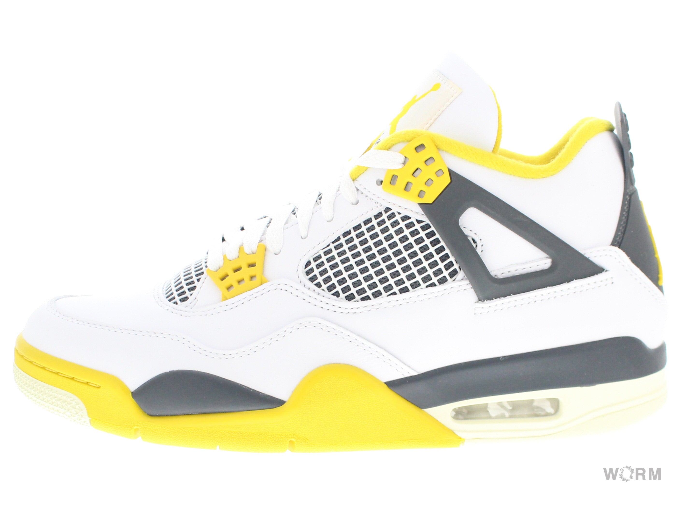 【W US12】 WMNS AIR JORDAN 4 RETRO Vivid Sulfur AQ9129-101 【DS】