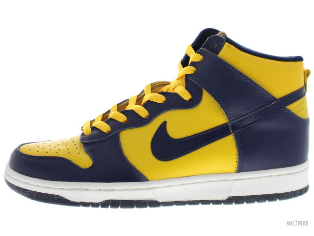 【US8】 NIKE DUNK HIGH LE MICHIGAN 630335-471 【DS】-WORM TOKYO-WORM TOKYO WEB STORE-100% Authentic Sneakers
