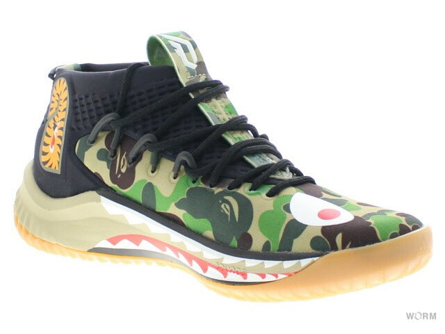 【US9.5】 adidas DAME 4 BAPE AP9974 【DS】-WORM TOKYO-WORM TOKYO WEB STORE-100% Authentic Sneakers