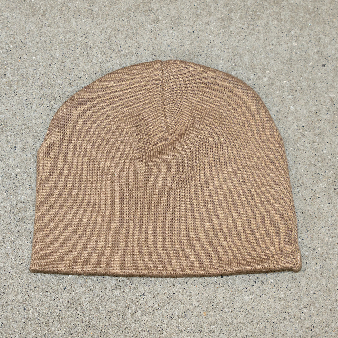 WORM Big Logo Beanie Brown