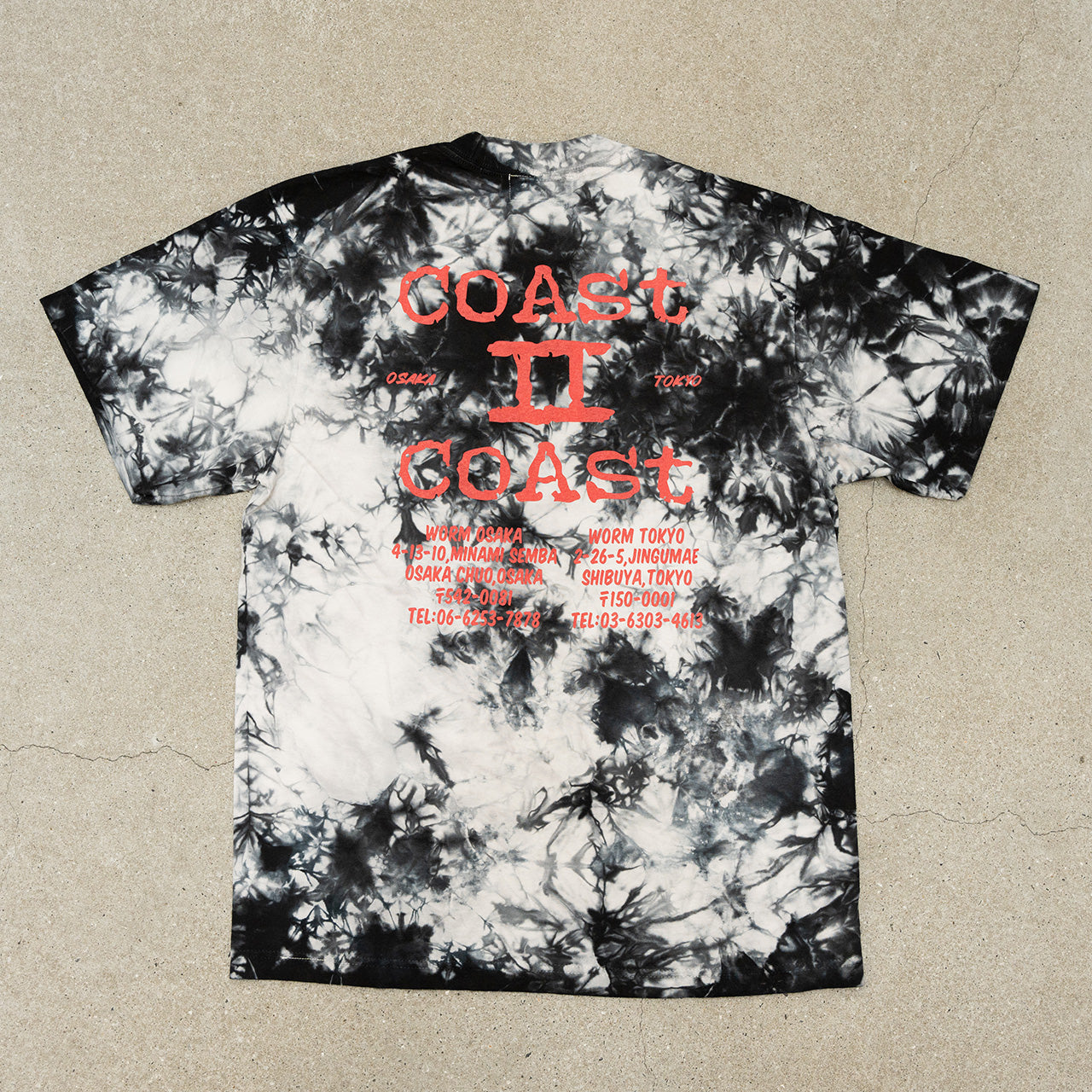 WORM Coast 2 Coast Tie-Dye Tee