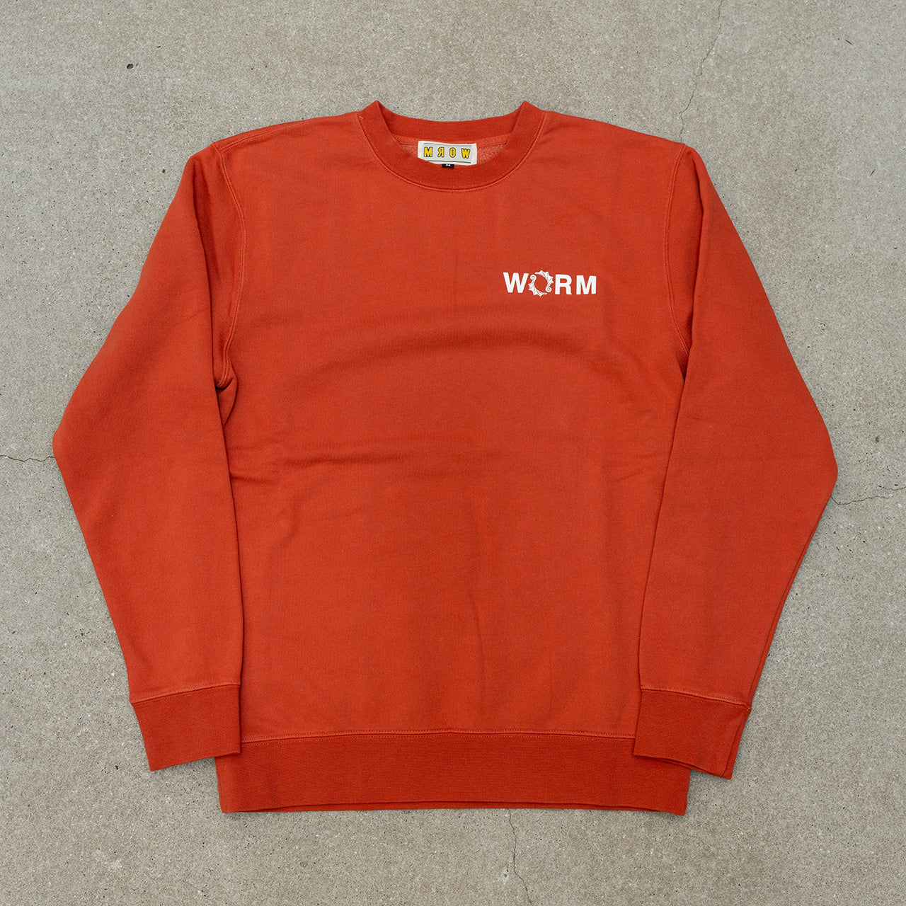 WORM Coast 2 Coast Crew Neck Sweatshirt Amber M