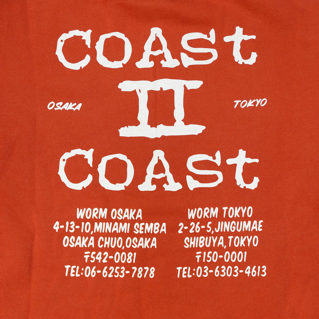 WORM Coast 2 Coast Crew Neck Sweatshirt Amber