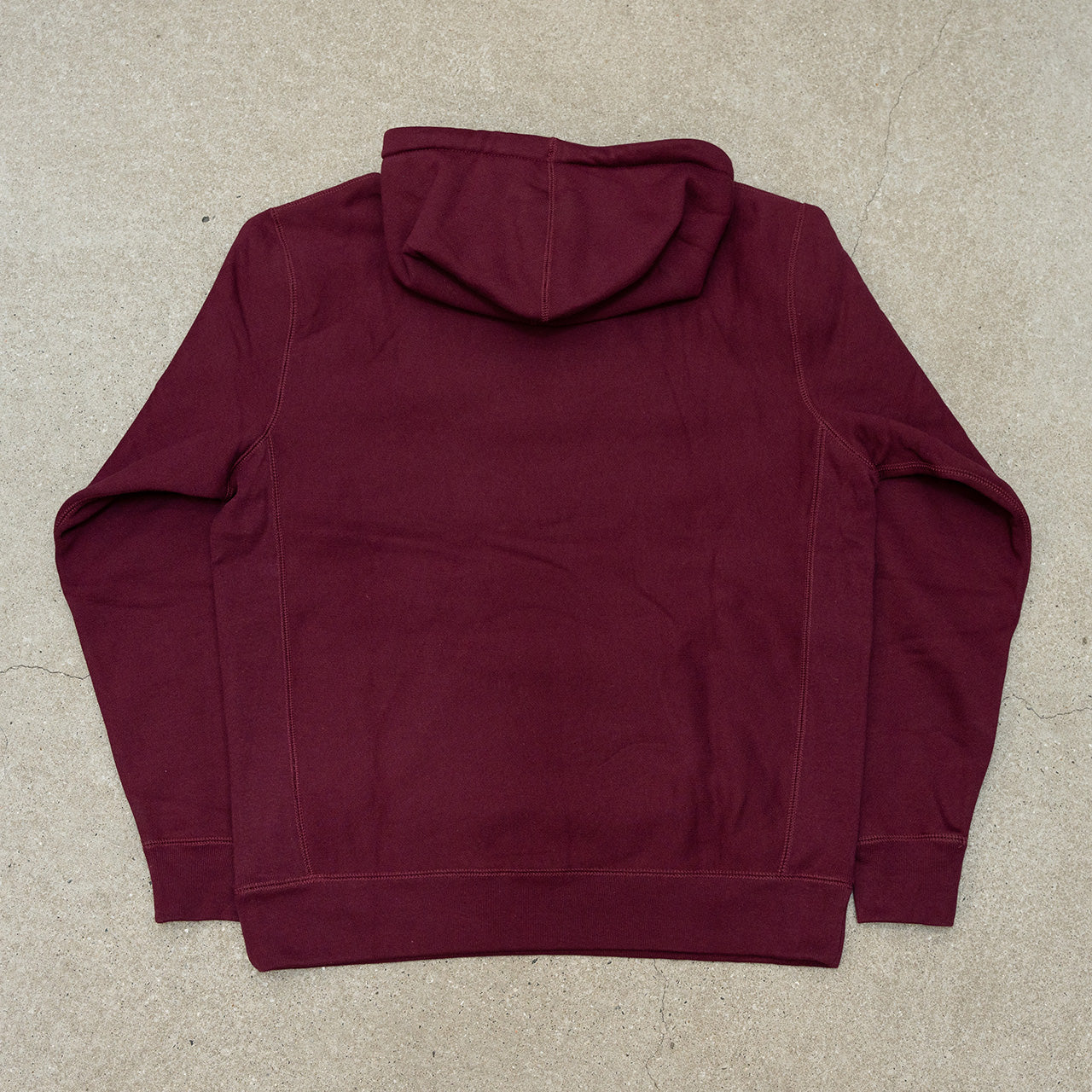 WORM Logo Hoodie Maroon XXL