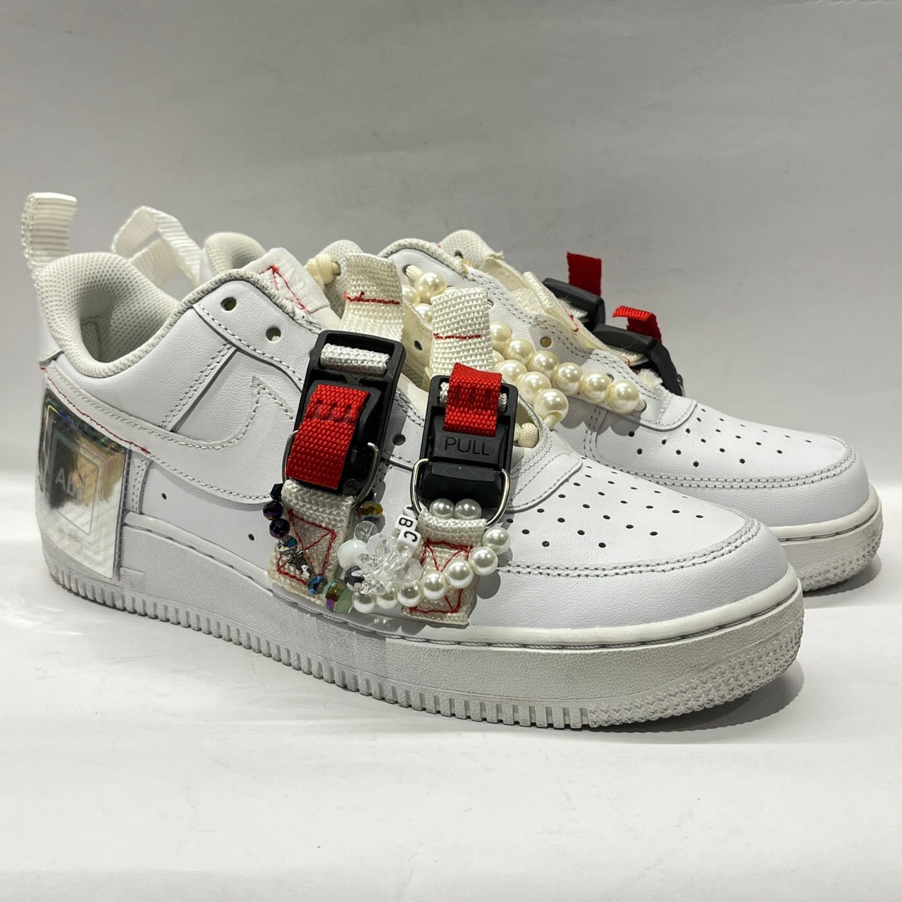 【US8】 NIKE AIR FORCE 1 Advisory Board Crystals 315122-111 【USED】