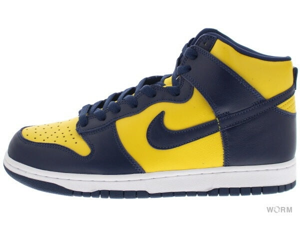 【US9.5】 NIKE DUNK HI SP MICHIGAN CZ8149-700 【DS】-WORM OSAKA-WORM TOKYO WEB STORE-100% Authentic Sneakers