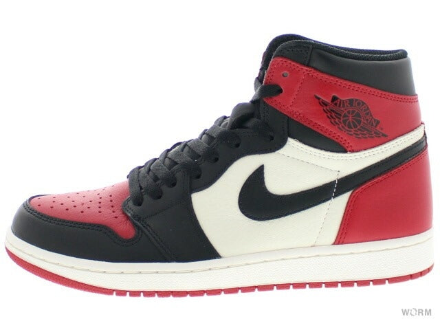 【US10.5】 AIR JORDAN 1 RETRO HIGH OG BRED TOE 555088-610 【DS】-WORM OSAKA-WORM TOKYO WEB STORE-100% Authentic Sneakers