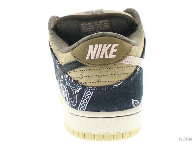【US10.5】 NIKE SB SB DUNK LOW PRM QS TRAVIS SCOTT CT5053-001 【DS】