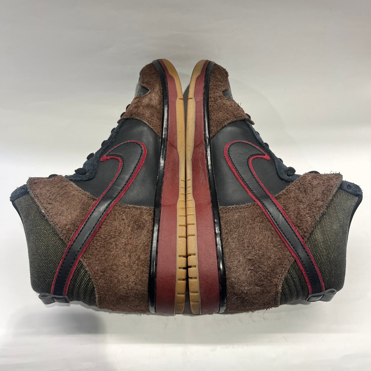 【US9.5】 NIKE SB DUNK HIGH PREMIUM SB BROOKLYN PROJECT 313171-013 【USED】