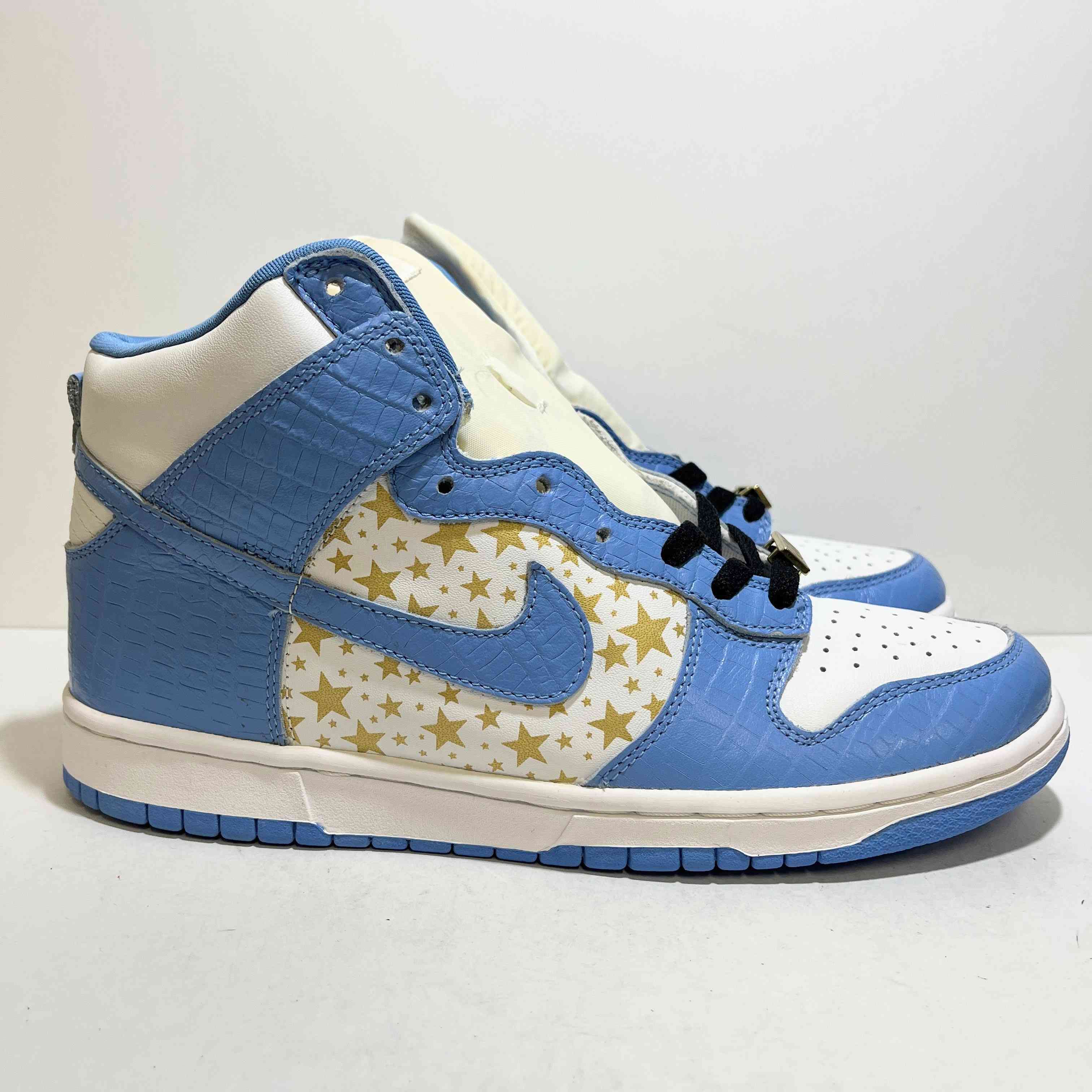 【US9.5】 NIKE SB DUNK HIGH PRO SB SUPREME 307385-141 【USED】