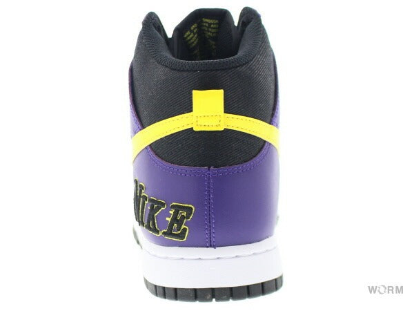 【US10】 NIKE DUNK HI PRM EMB LAKERS DH0642-001 【DS】-WORM TOKYO-WORM TOKYO WEB STORE-100% Authentic Sneakers