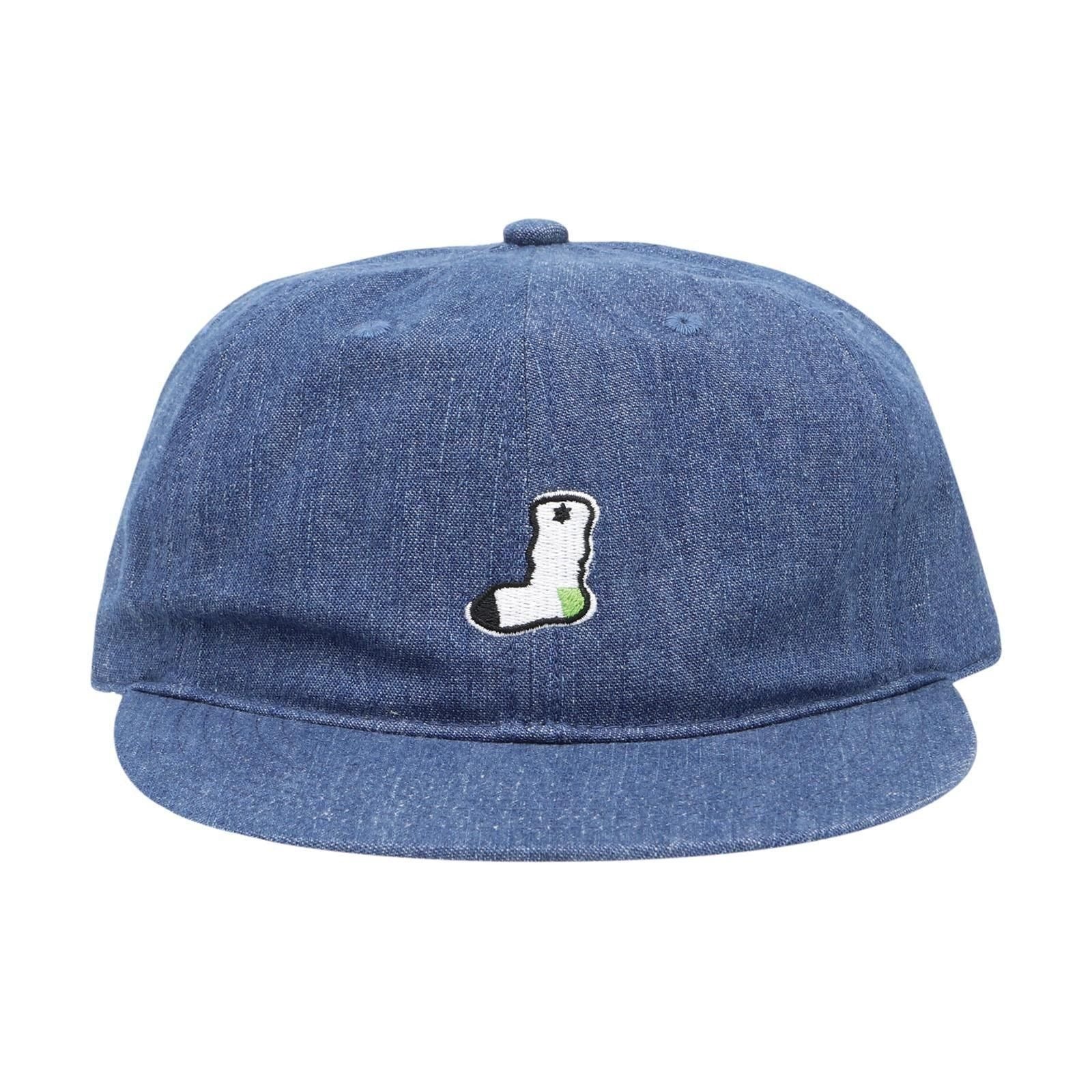 Whimsy DENIM SOCKS CLUB HAT-WORM TOKYO-WORM TOKYO WEB STORE-100% Authentic Sneakers