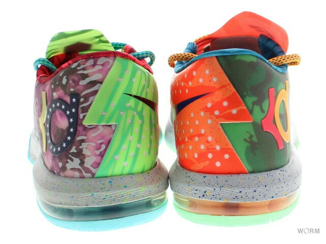 【US8】 NIKE KD6 PREMIUM WHAT THE 669809-500 【DS】