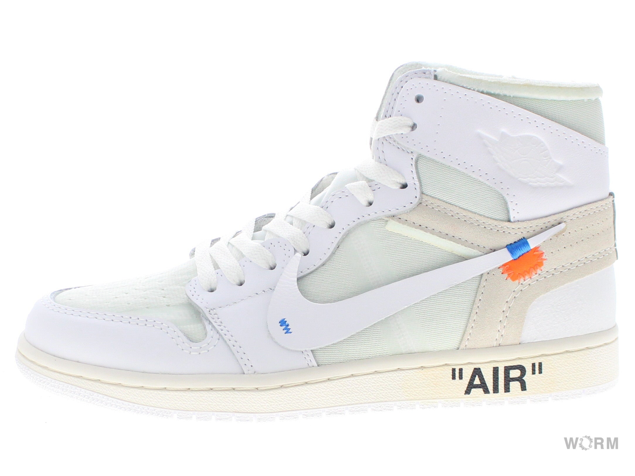 【US7.5】 AIR JORDAN 1 × OFF-WHITE NRG AQ0818-100 【DS】-WORM TOKYO-WORM TOKYO WEB STORE-100% Authentic Sneakers