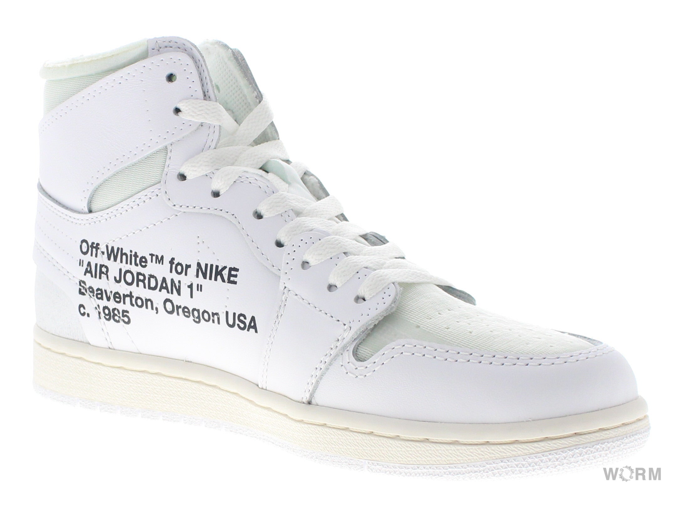 【US7.5】 AIR JORDAN 1 × OFF-WHITE NRG AQ0818-100 【DS】-WORM TOKYO-WORM TOKYO WEB STORE-100% Authentic Sneakers