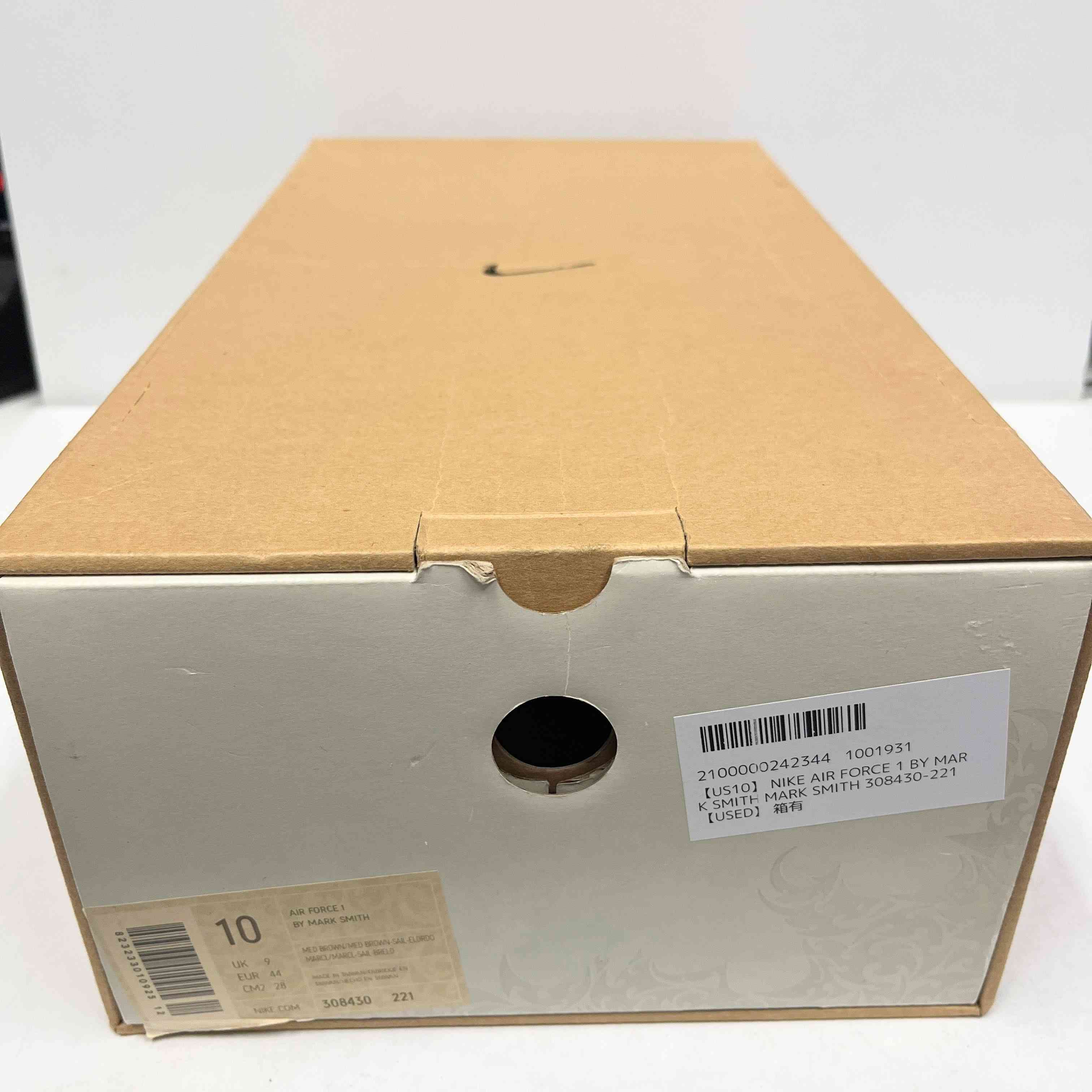 【US10】 NIKE AIR FORCE 1 BY MARK SMITH MARK SMITH 308430-221 【USED】