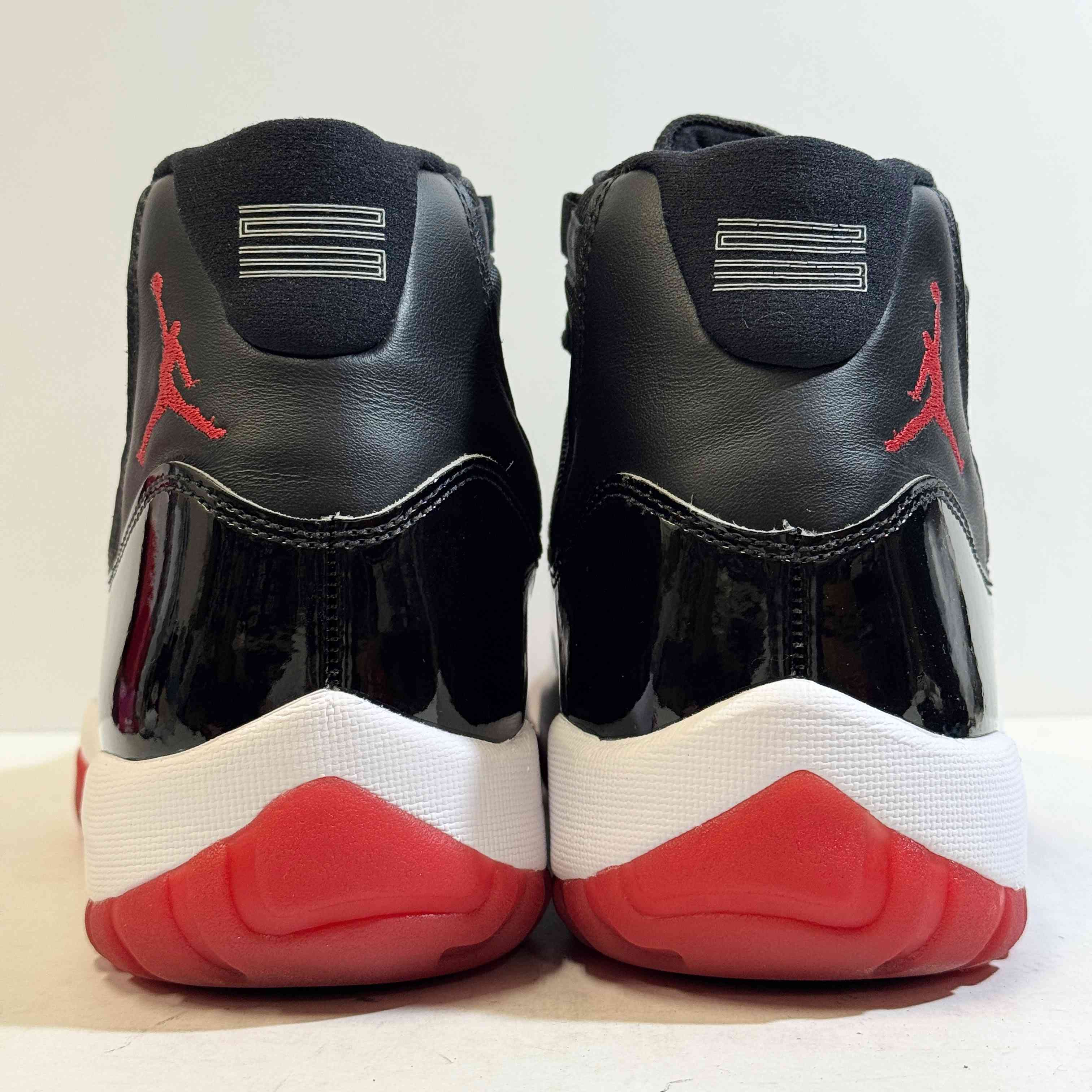 【US10】 AIR JORDAN 11 RETRO BRED 378037-061 【USED】