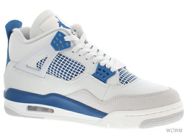 【US10】 AIR JORDAN 4 RETRO Military Blue FV5029-141 【DS】