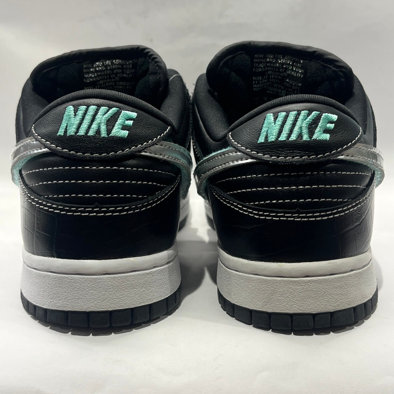 【US9】 NIKE SB SB DUNK LOW PRO OG QS DIAMOND SUPPLY CO BV1310-001 【USED】
