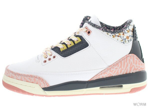 【US4Y】 AIR JORDAN 3 RETRO (GS) 441140-100 【DS】-WORM TOKYO-WORM TOKYO WEB STORE-100% Authentic Sneakers